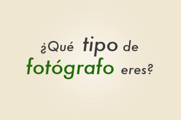 Tipos de fotografía y fotógrafos